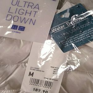 Ultra light down jacket with hood